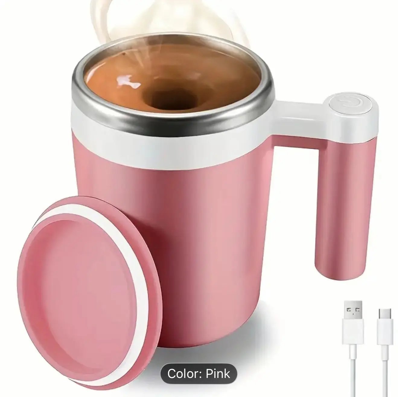 Self stirring mug Our3Designs