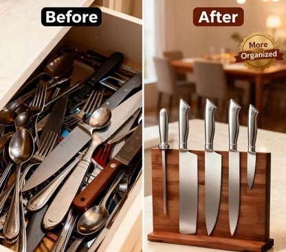 Double Side Magnetic Knife Block