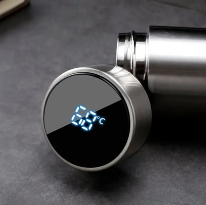 Insulated Smart Bottle w/ Touch Temp Display – Stainless Steel, 5 Colors Our3Designs