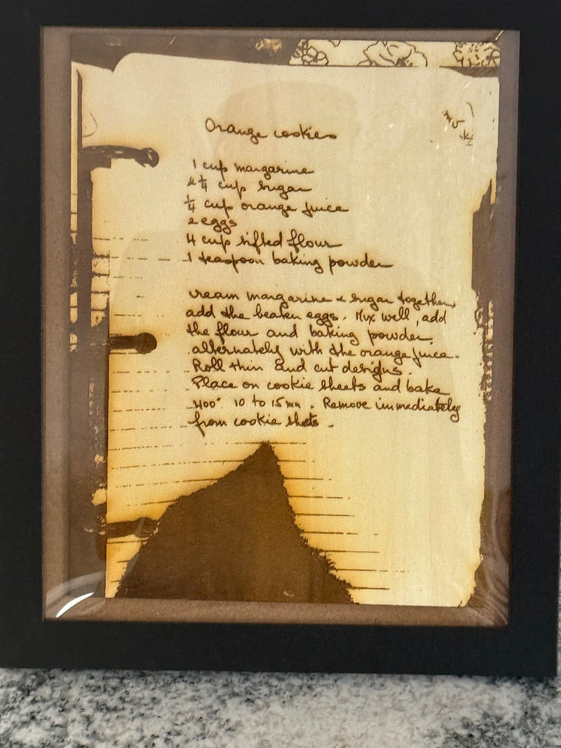 More Than a Recipe – It’s a Memory Preserved Our3Designs