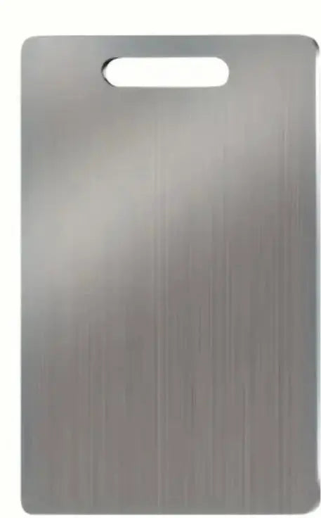 Personalized Stainless Steel Cutting Board – Custom Engraved Wedding Gift or Corporate Logo – Available in 3 Sizes – Modern & Durable - Our3Designs