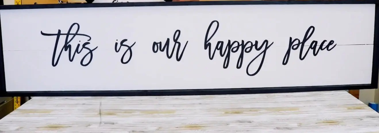 Timeless Words: Handcrafted Quote Signs for Every Home Our3Designs