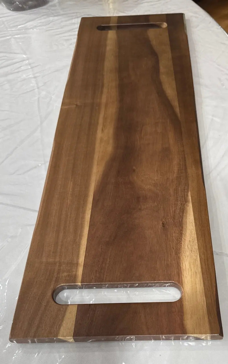 Extra Large Charcuterie Board – 36” Handcrafted Wood Grazing Tray – Perfect for Entertaining, BBQs & Parties Our3Design
