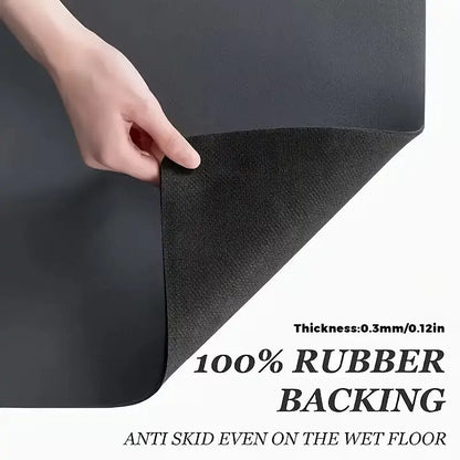 1pc Non-Slip Bath Mat with "GET NAKED"