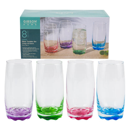 8 Piece Karissa Tumbler Set- 13oz- 4 Assortments