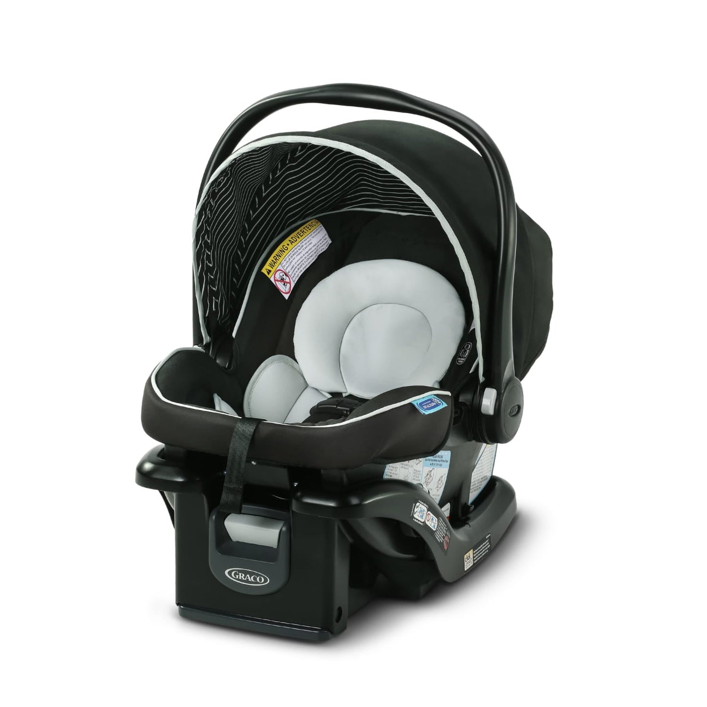 Snugride Lite LX Infant Car Seat - Stylish Studio Black for Ultimate Safety and Comfort
