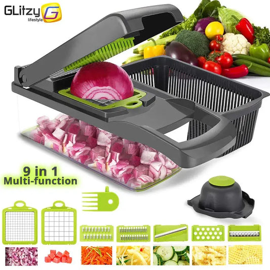 Vegetable Chopper Multifunctional Grater Cutter Kitchen Accessories Manual Fruit Slicer Potatos Shredders Cheese Onions Slicers Our3Designs