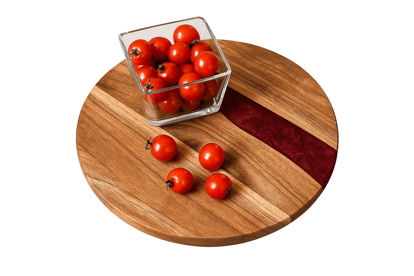 Handmade Epoxy River Cutting Board – Live Edge Wood Charcuterie Board - Our3Designs