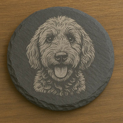 Custom Engraved Slate Coasters – Wedding or Corporate Gift - Our3Designs