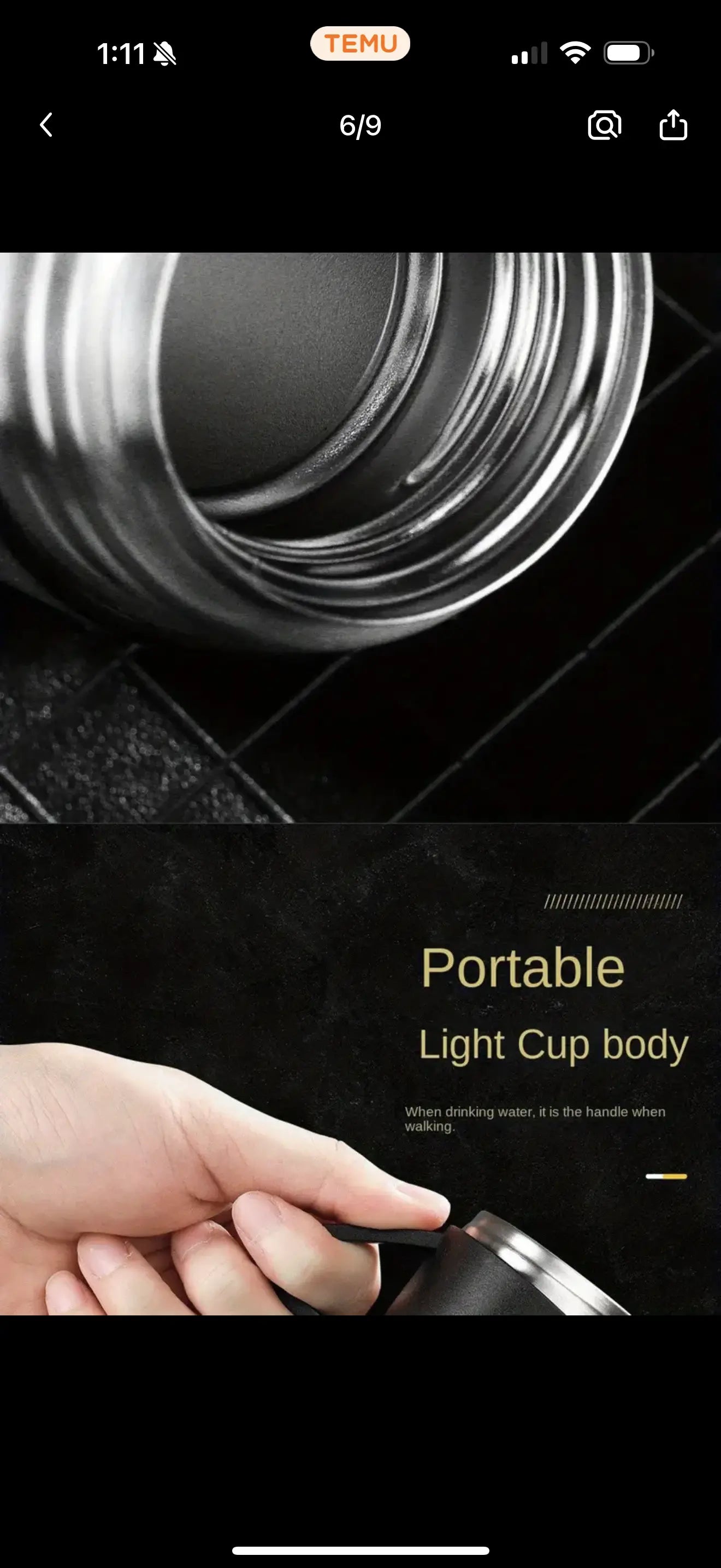 Personalized Vacuum Flask Gift Set – Custom Engraved Travel Thermos with Lid and Two Cups - Our3Designs