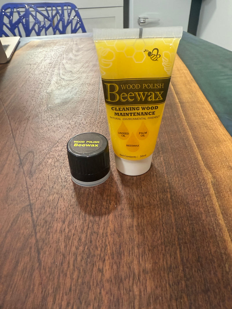 Beeswax Wood Polish 50ml – Natural Finish for Cutting & Charcuterie Boards - Our3Designs