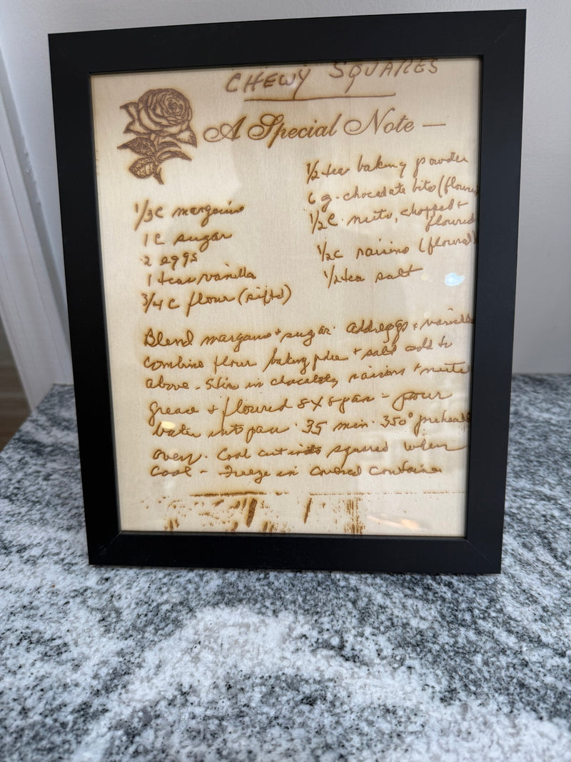More Than a Recipe – It’s a Memory Preserved Our3Designs