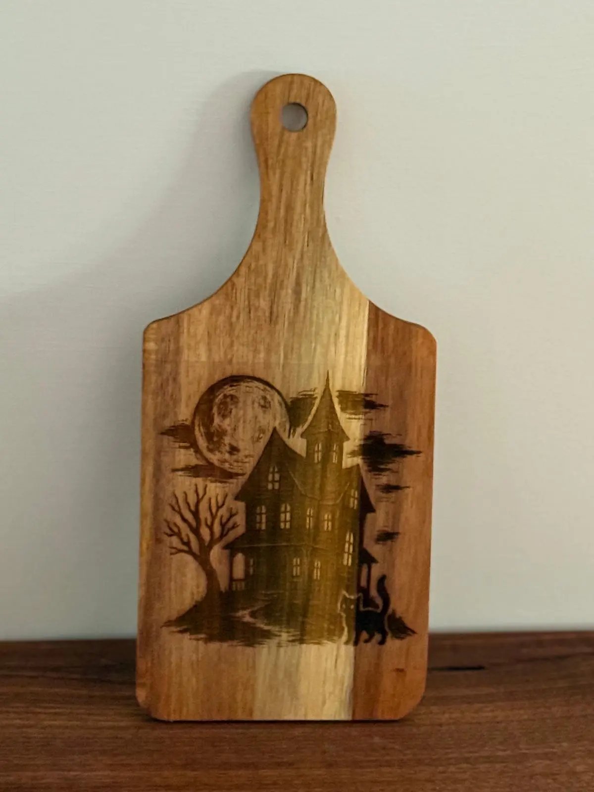 Handcrafted Halloween Engraved Cutting Boards – Spooky & Stylish Seasonal Decor Our3Designs