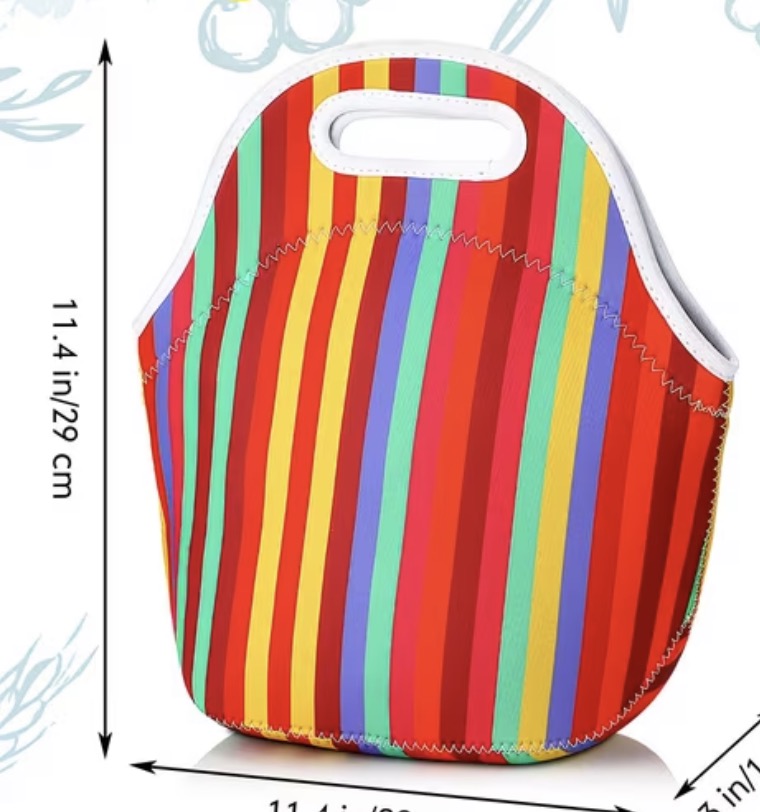 Neoprene Insulated Lunch Bag Reusable