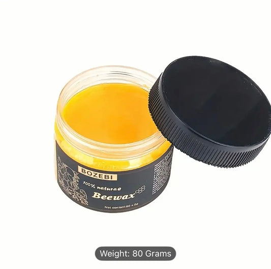 100% Natural Beeswax Polish 80g – Wood, Leather & Furniture Conditioner - Our3Designs