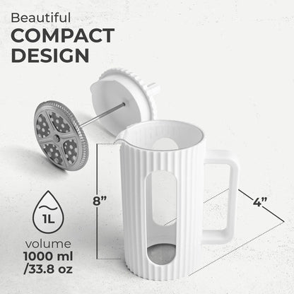 Glass French Press (800ml), KF1114 Kaffe Products