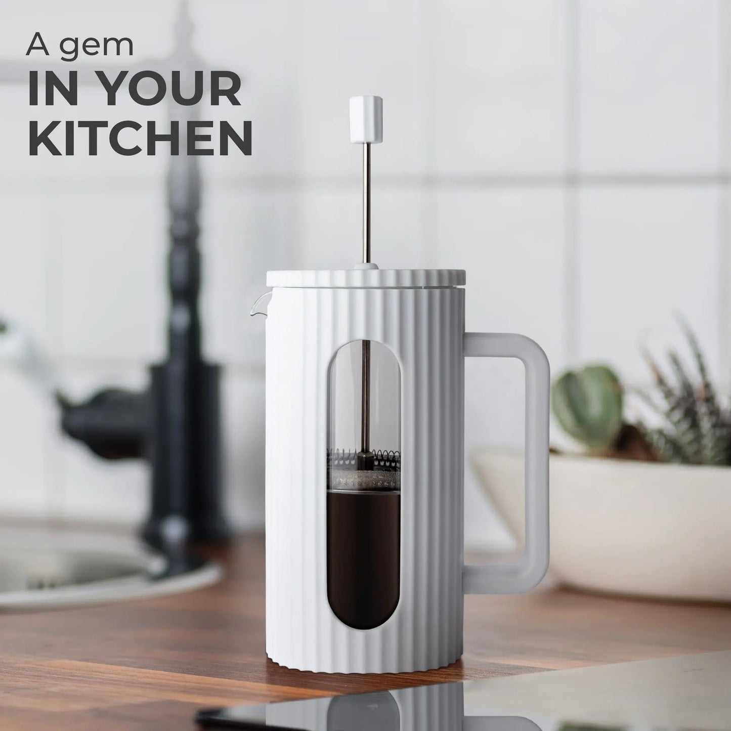 Glass French Press (800ml), KF1114 Kaffe Products