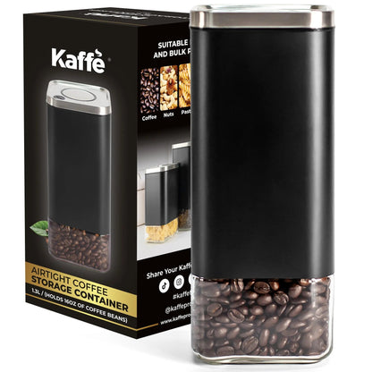16oz Square Glass Storage Container, KF3022S Kaffe Products