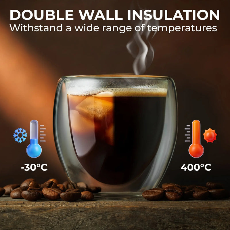 3oz Espresso Cup Set, KF4040 Kaffe Products