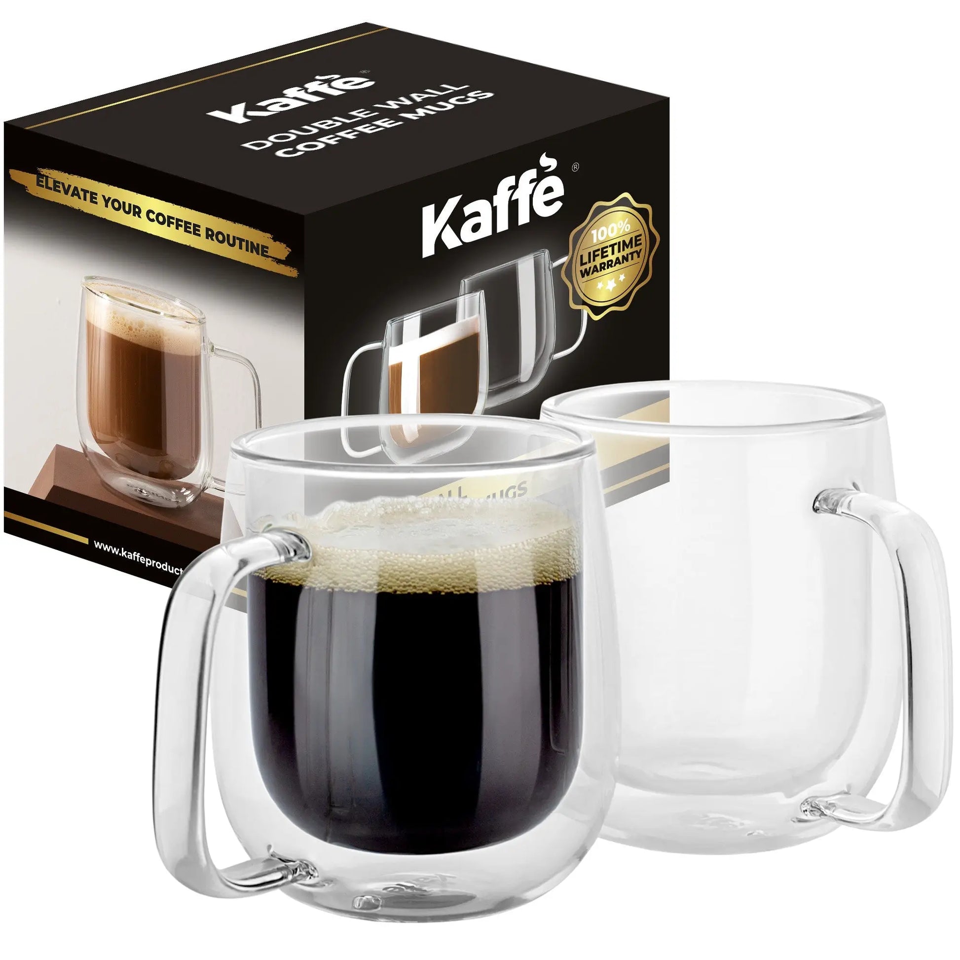10oz Coffee Mug Set, KF4041 Kaffe Products