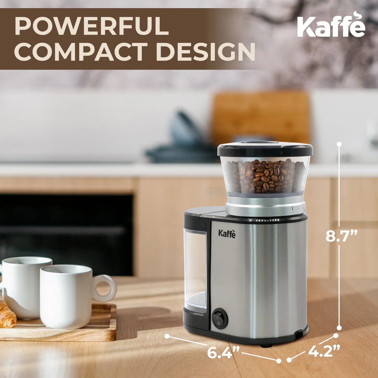 Burr Coffee Grinder, KF8022 Kaffe Products