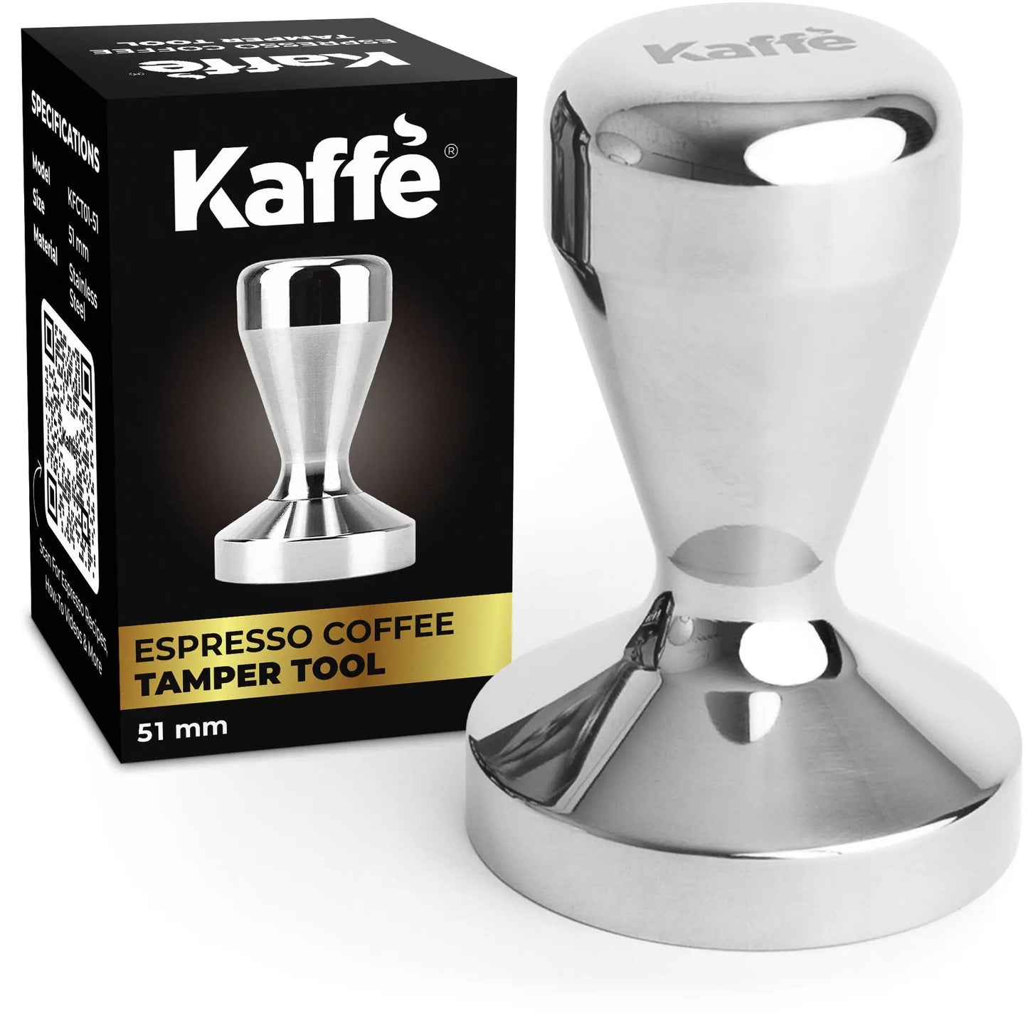 Espresso Tamper, 51mm, KFCT01-51 Kaffe Products