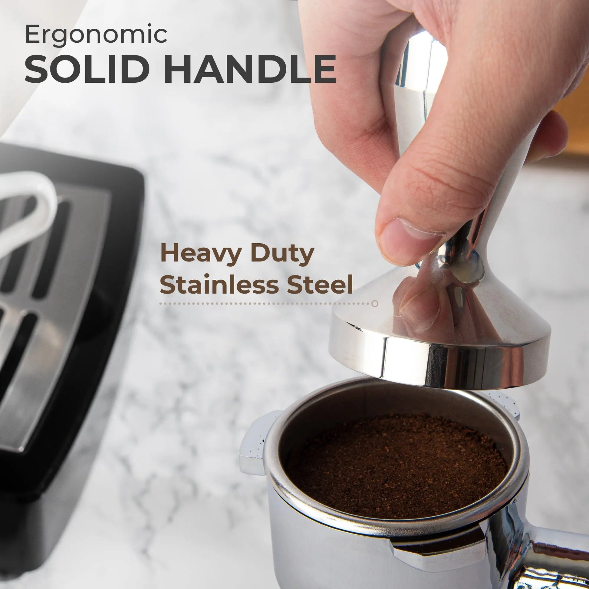 Espresso Tamper, 51mm, KFCT01-51 Kaffe Products