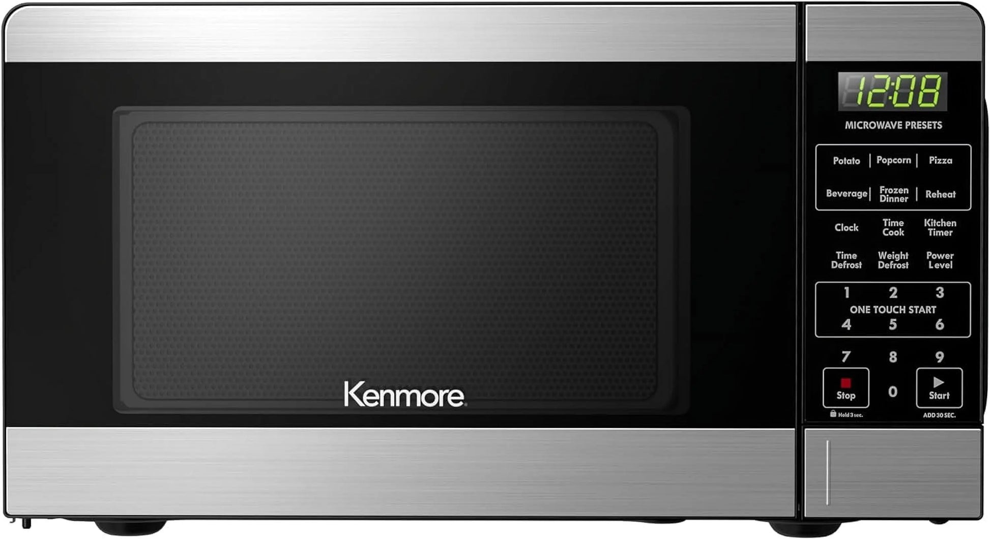 Effortless Cooking Awaits with the Sleek Stainless Steel Countertop Microwave Oven - 0.9 cu ft, 900 Watts of Power