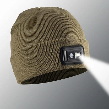 POWERCAP 2.5 Rechargeable Knit LED Lighted Headlamp Beanies Panther Vision Store