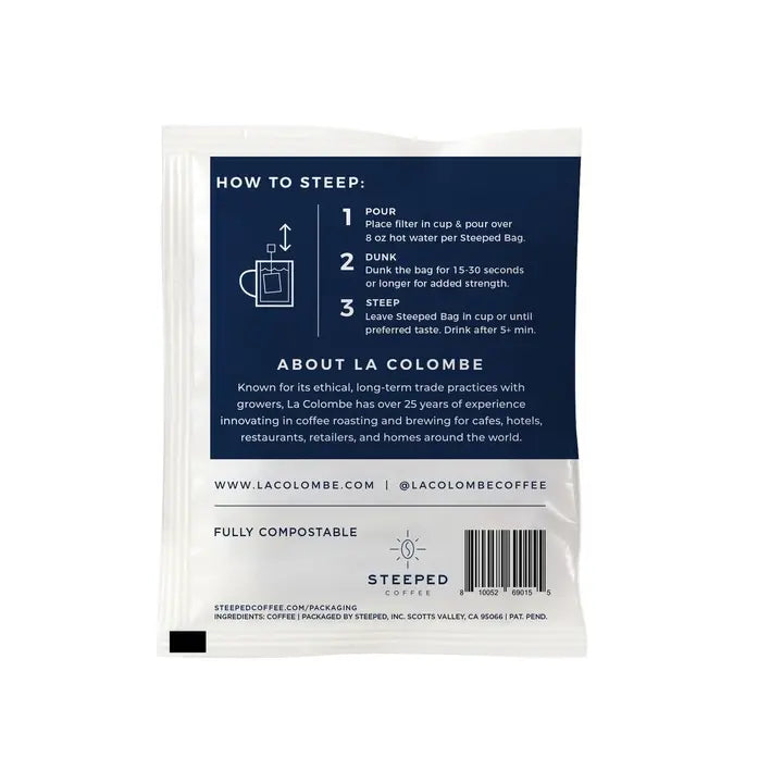 Corsica - Dark Roast Coffee Steeped Bag (5pack) Kaffe Products