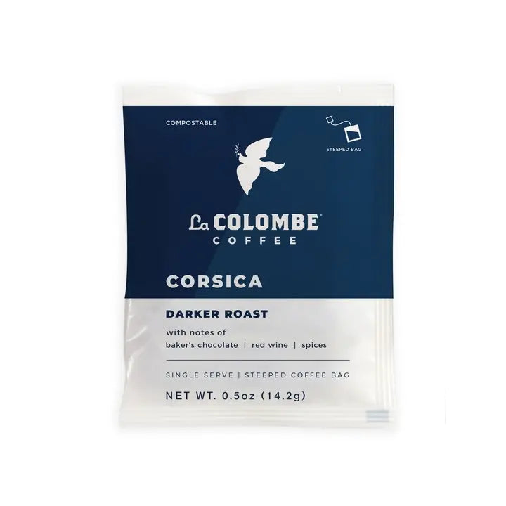 Corsica - Dark Roast Coffee Steeped Bag (5pack) Kaffe Products