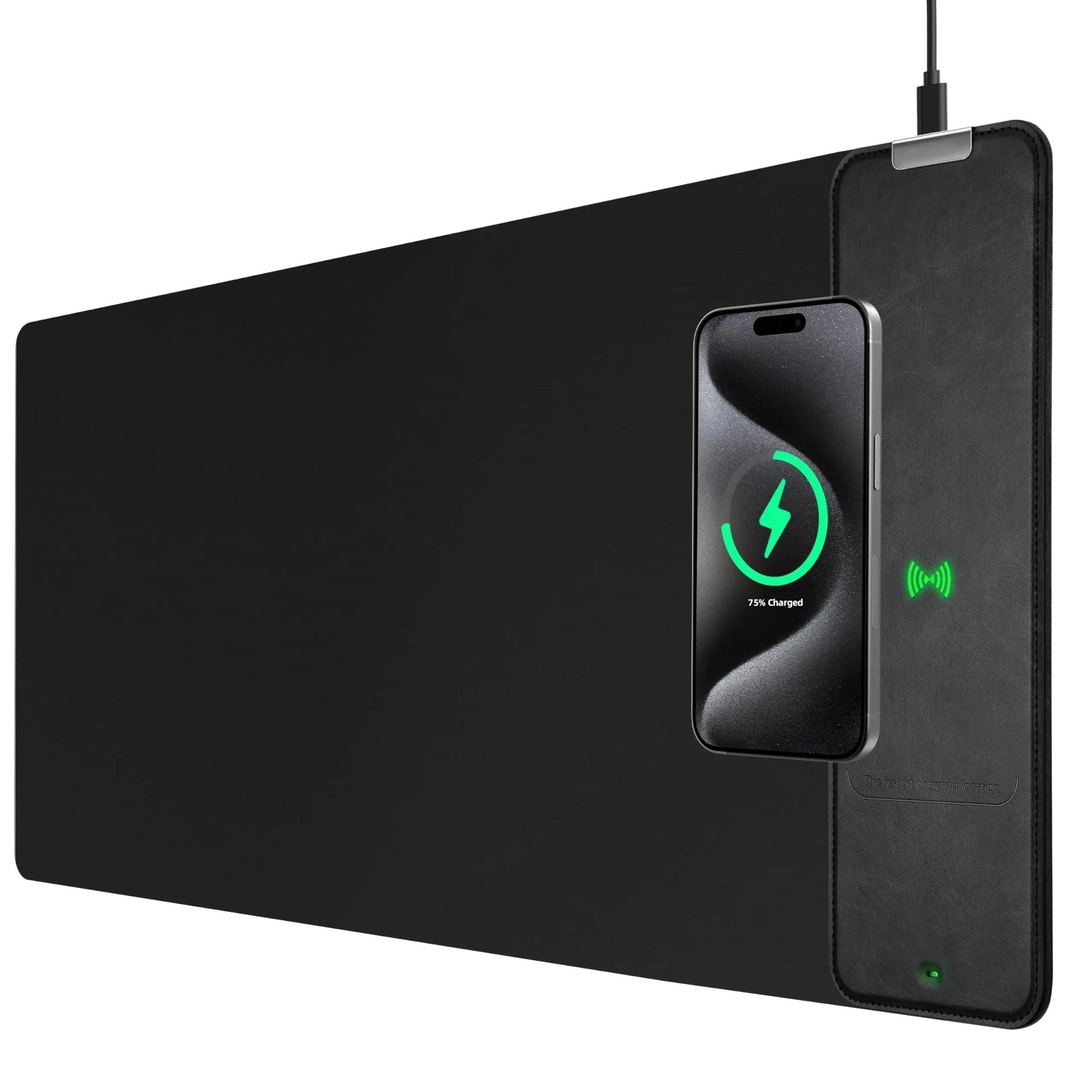 Mouse Pad of Power: The RGB Light Show that Charges Your Mouse While You Pretend to Work!