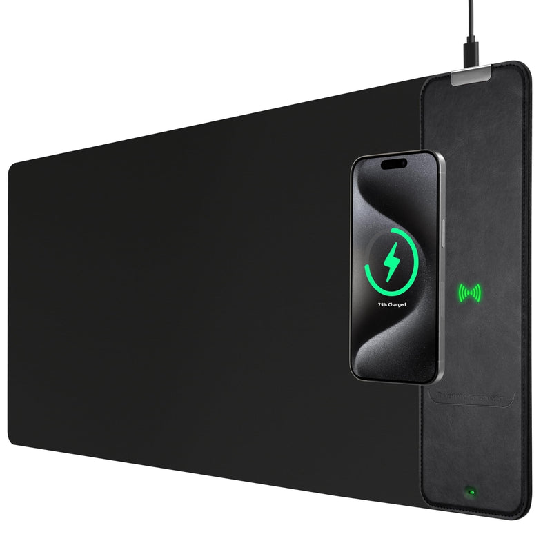 Mouse Pad of Power: The RGB Light Show that Charges Your Mouse While You Pretend to Work!
