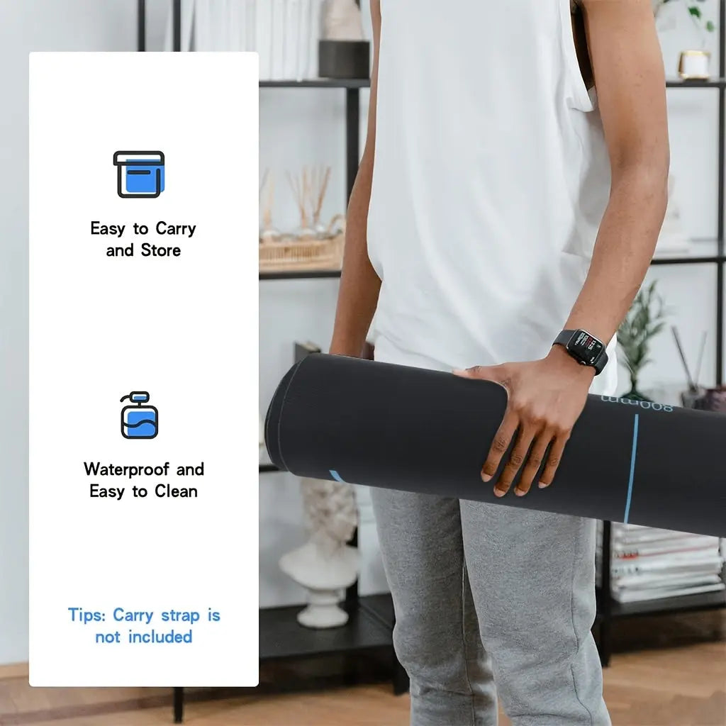 Abdominal Roller Fitness Mat and Knee Pad F AAA MALL