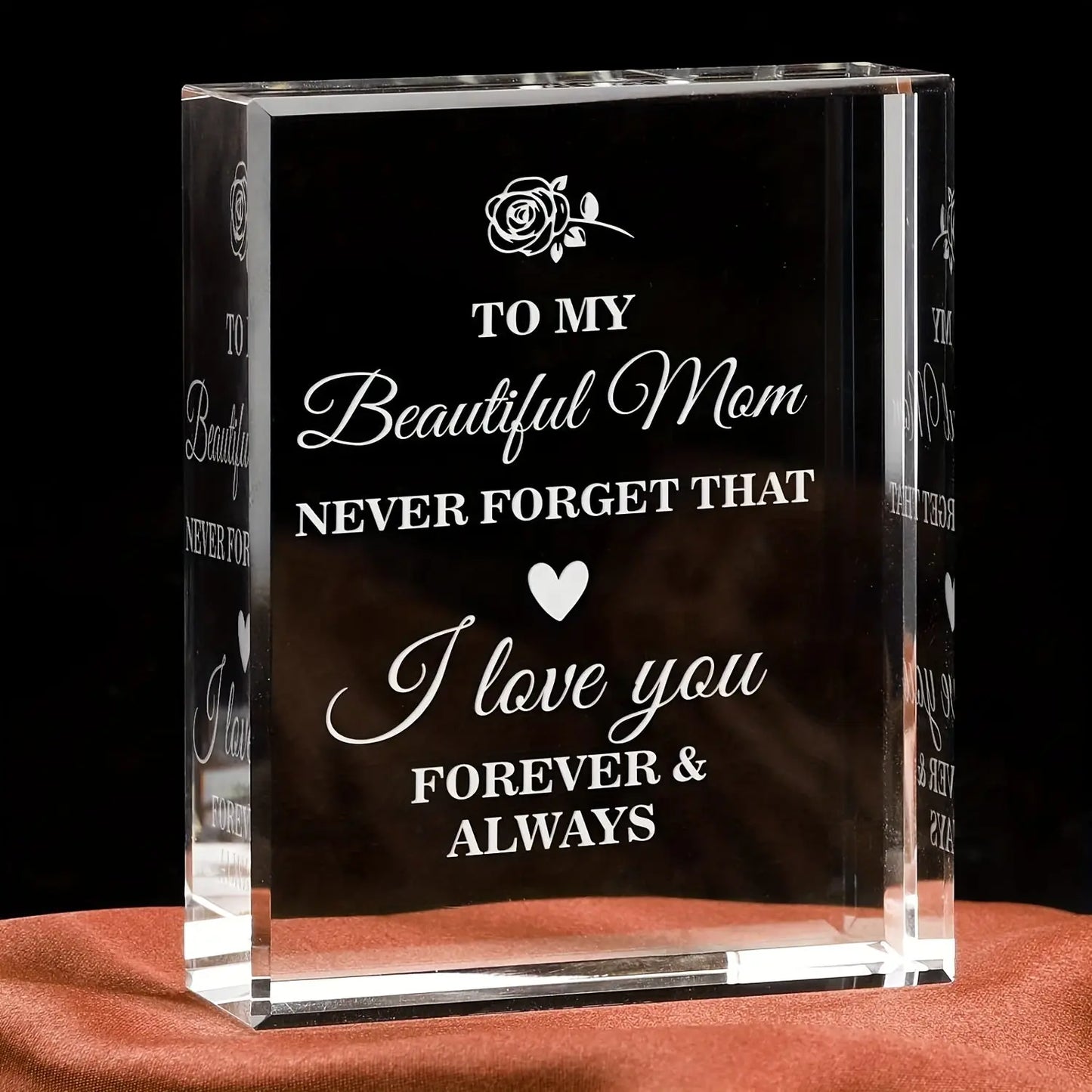 Mothers Day Puzzle Acrylic Desk Decor