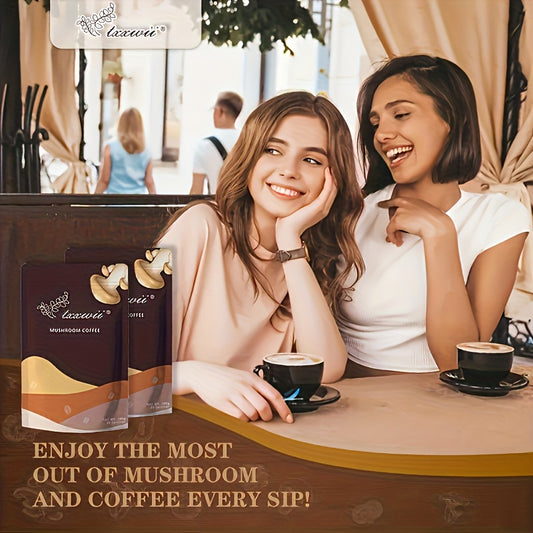 Instant Coffee Made With 6 Adaptogenic Mushrooms