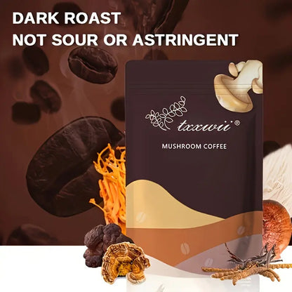 Instant Coffee Made With 6 Adaptogenic Mushrooms