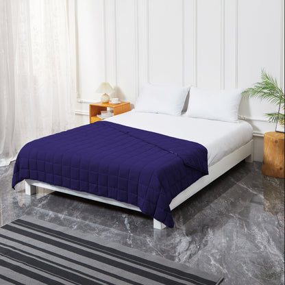 Snuggle Up with Our All-Season Cool & Breathable Gray Weighted Blanket! 🌙✨