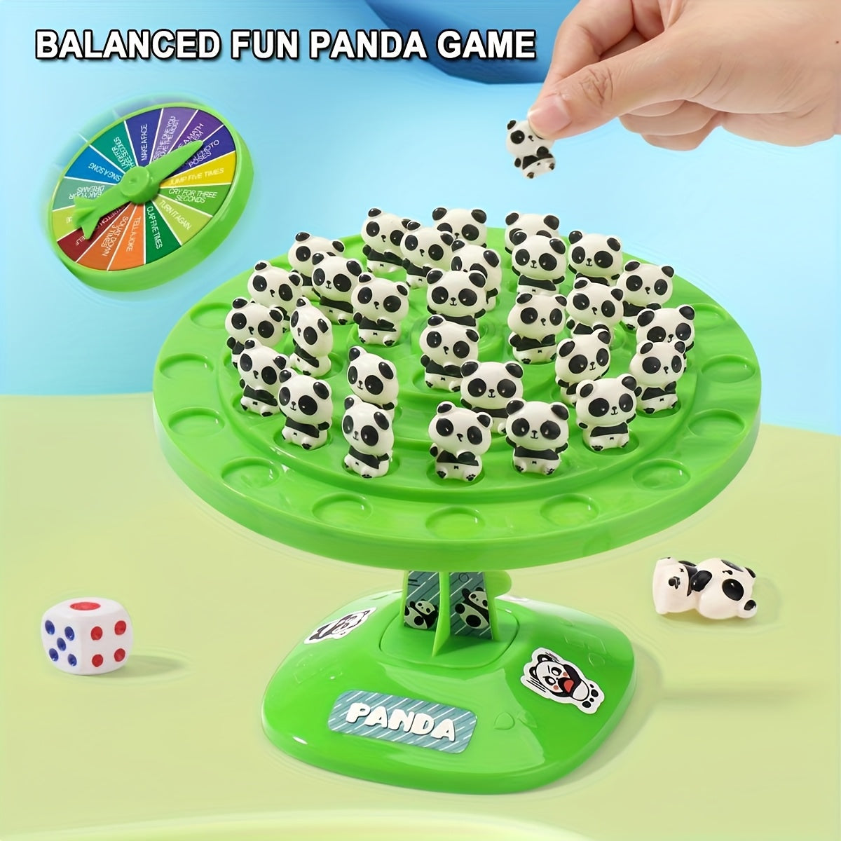 Panda Balance Game Toy for Two Players
