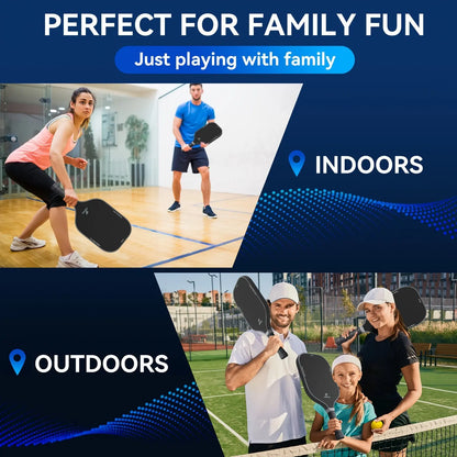 T700 Carbon Fiber Pickleball Paddle W/Carbon Abrasion Surface