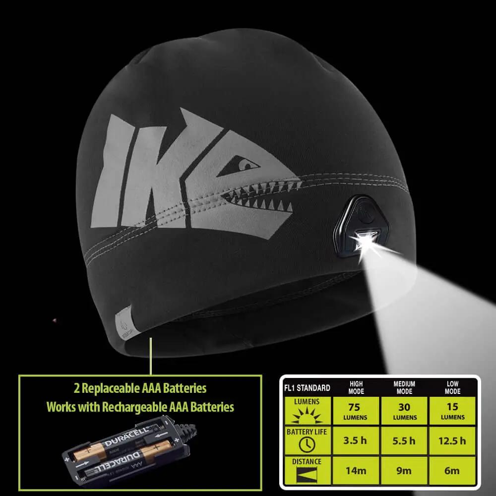 POWERCAP 2.0 Mike Iaconelli Pro Series Fishing LED Lighted Headlamp Beanies Panther Vision Store