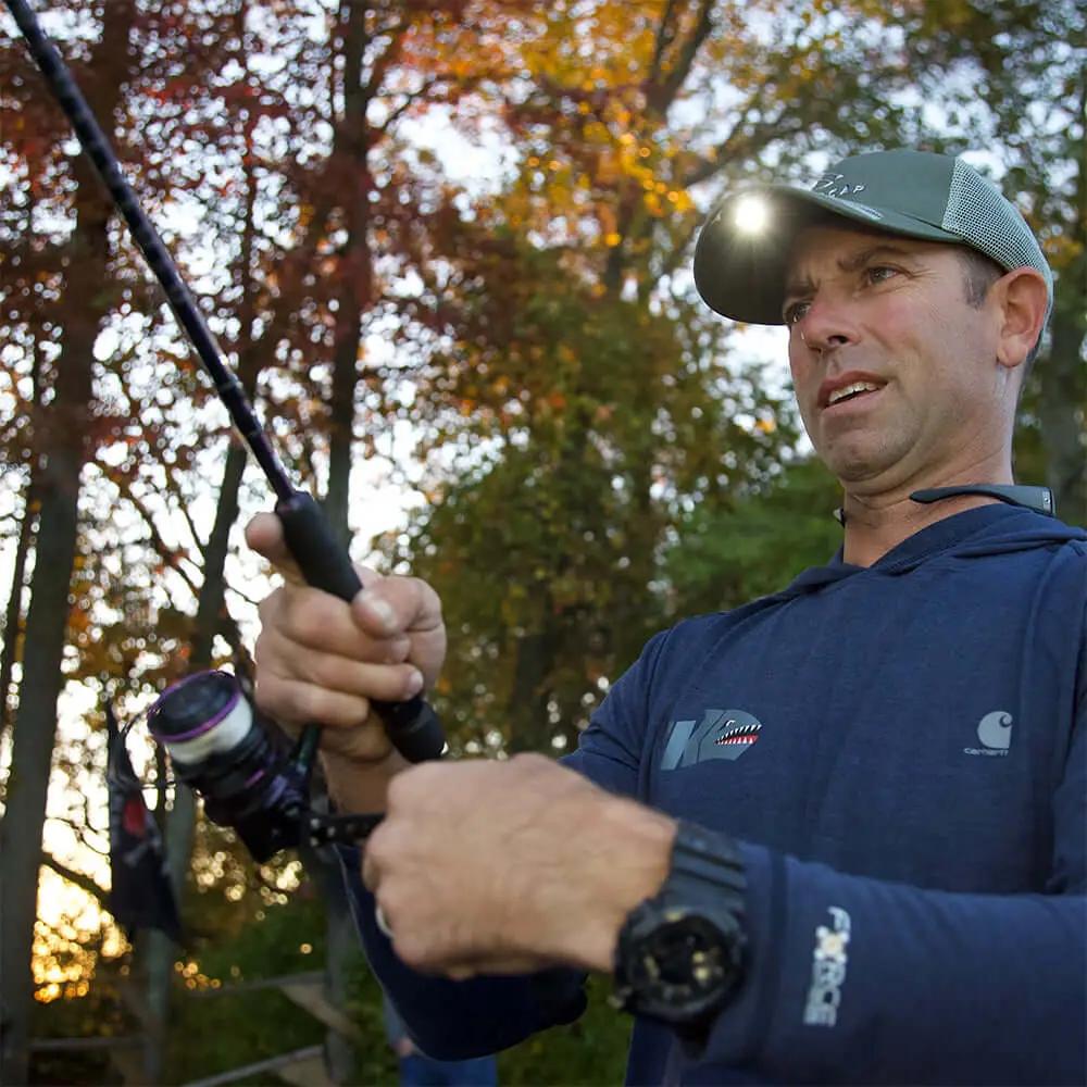 POWERCAP 2.0 Mike Iaconelli Pro Series Fishing LED Lighted Headlamp Hat Panther Vision Store