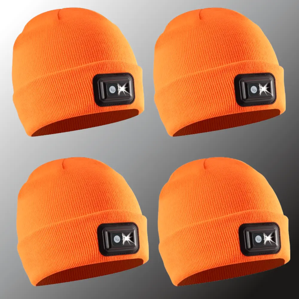 POWERCAP 2.5 Rechargeable Knit LED Lighted Headlamp Beanies Panther Vision Store