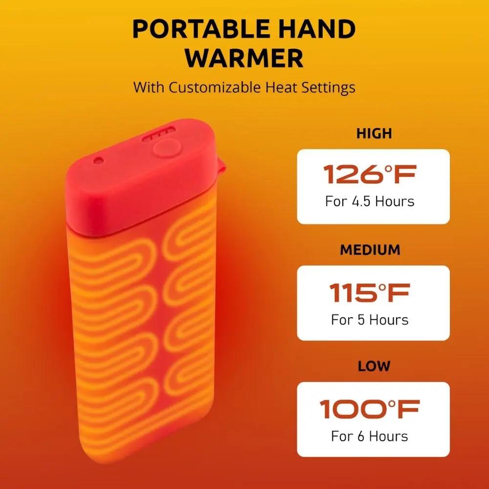 POWERPAW 502 IP67 Waterproof Rechargeable Electric Hand Warmer Panther Vision Store