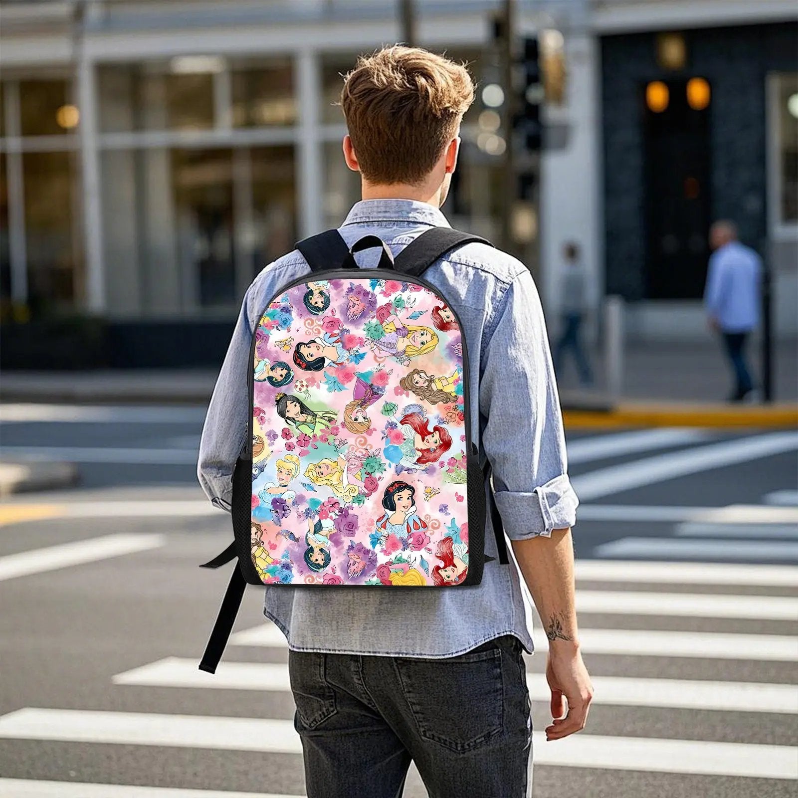 Disney Princess-themed backpack Our3Designs