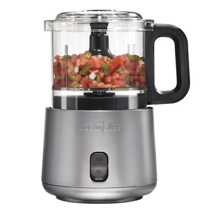 3.5 Cup 2-Speed Food Processor, Gray