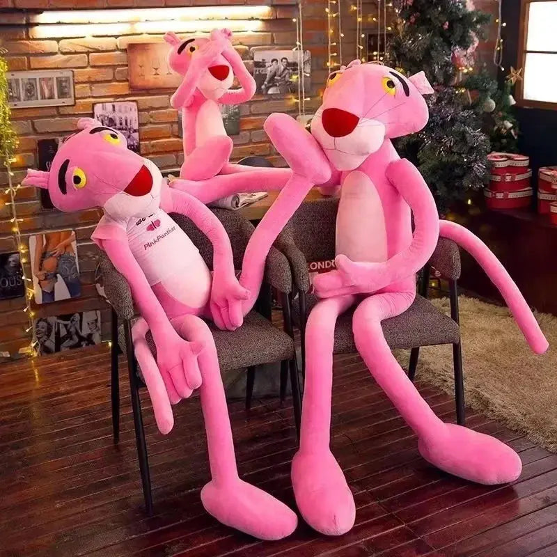 Cartoon Disney Cute Pink Panther Plush Doll Toy Plush Anime Toy Soft Cute Cloth Doll Kid Pillow Adult Children Birthday Toy Gift Our3Designs