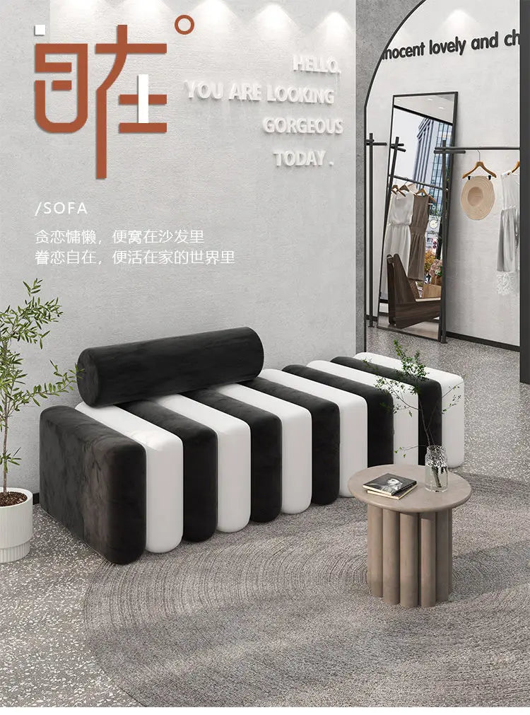 Creative Shoe Bench Entrance Changing Shoe Stool Sofa Stool Bed End Stool