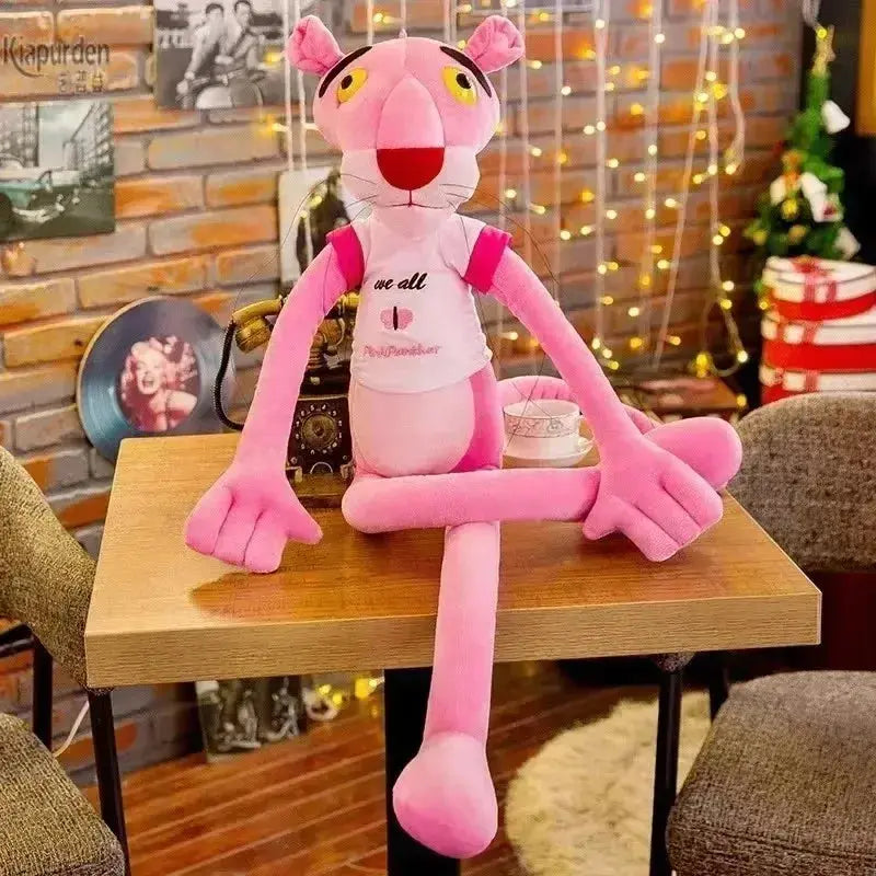 Cartoon Disney Cute Pink Panther Plush Doll Toy Plush Anime Toy Soft Cute Cloth Doll Kid Pillow Adult Children Birthday Toy Gift Our3Designs