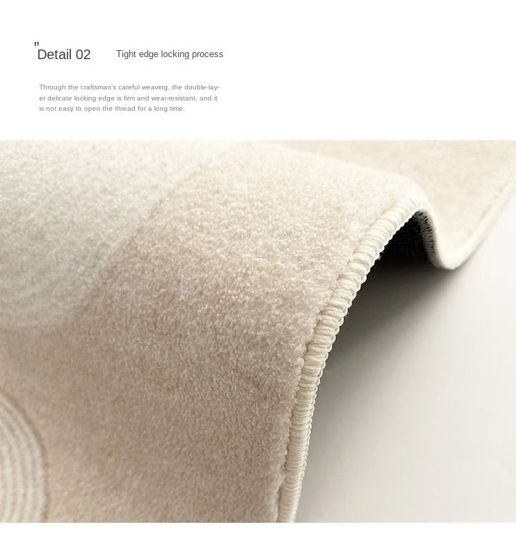 Modern Rugs for Bedroom Fluffy Soft Lounge Rug Thick Cloakroom